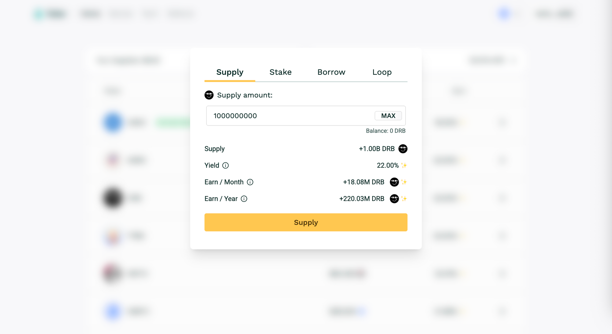 Earn 22% Compounding Yield on Base Tokens