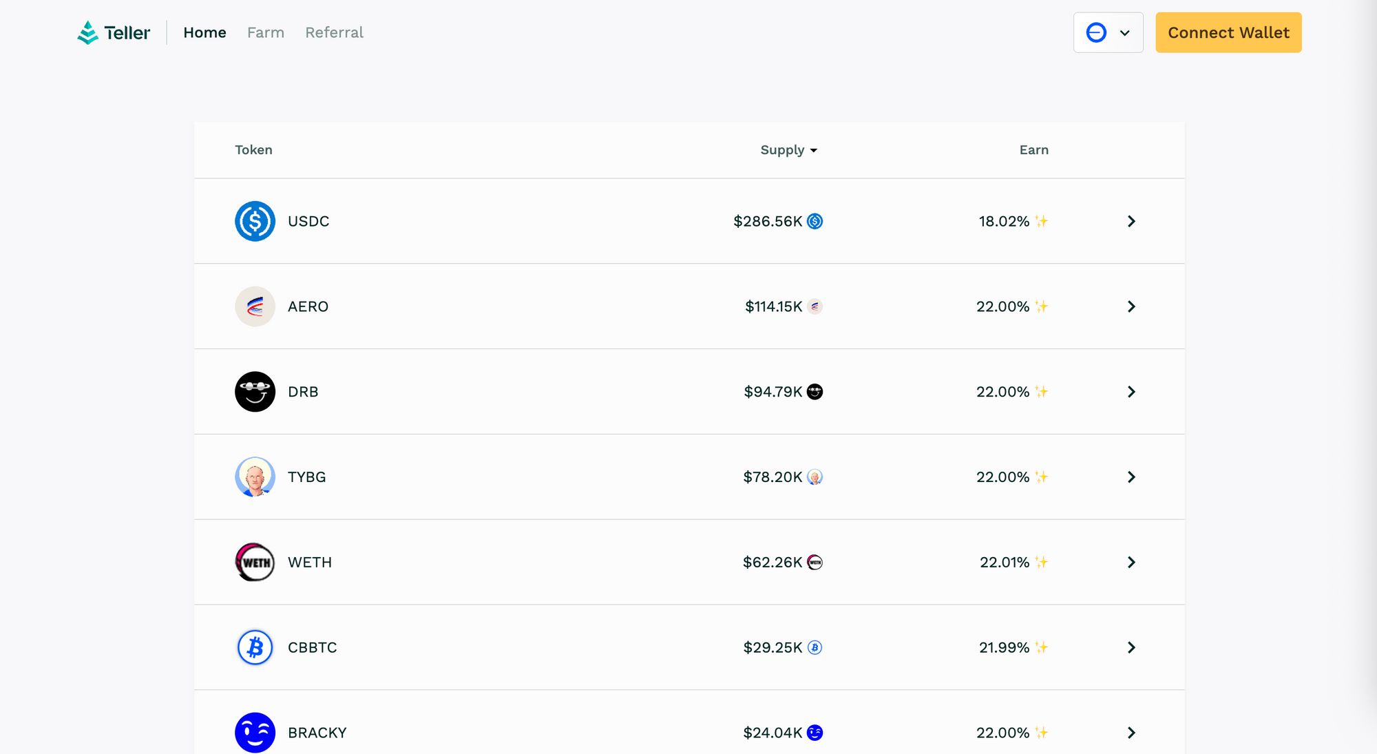 Earn 22% Compounding Yield on Base Tokens