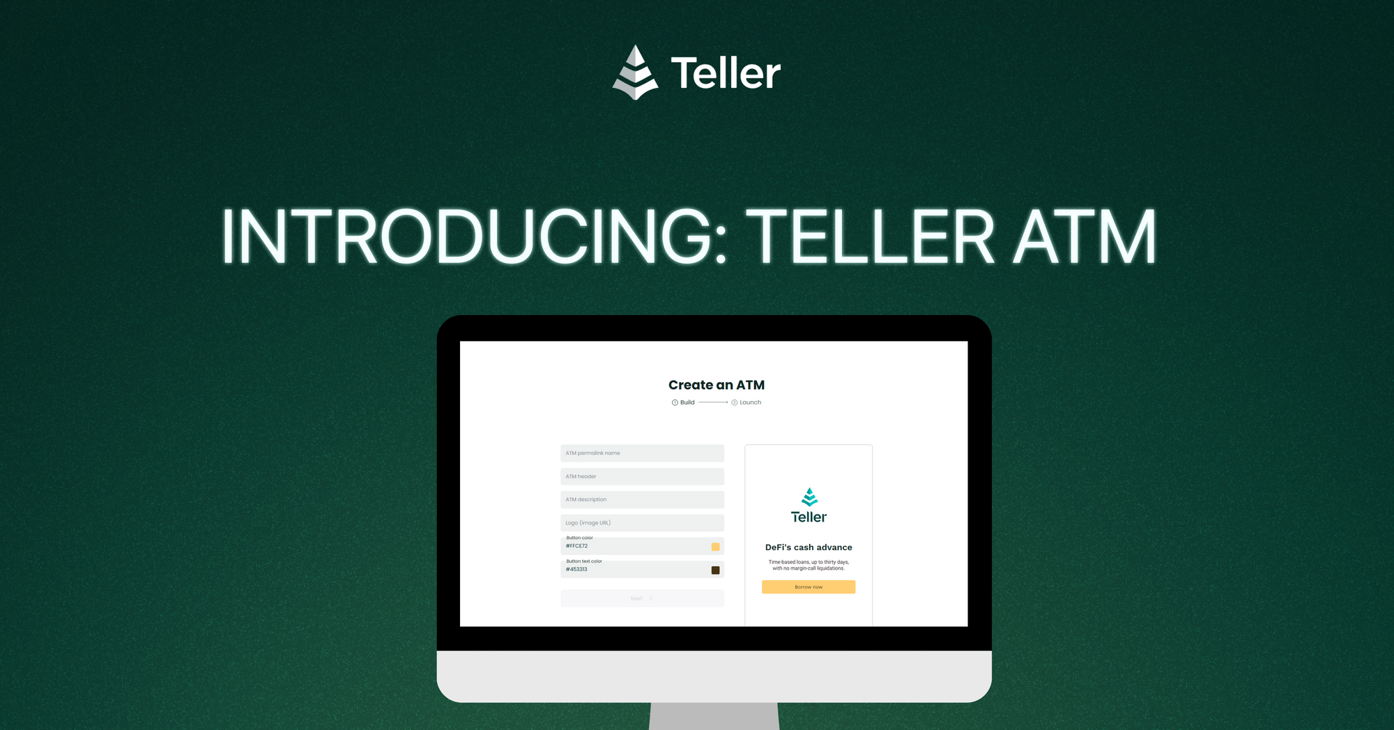 Teller ATM: Launch Your Own White-Labeled Lending Dapp for Any Token