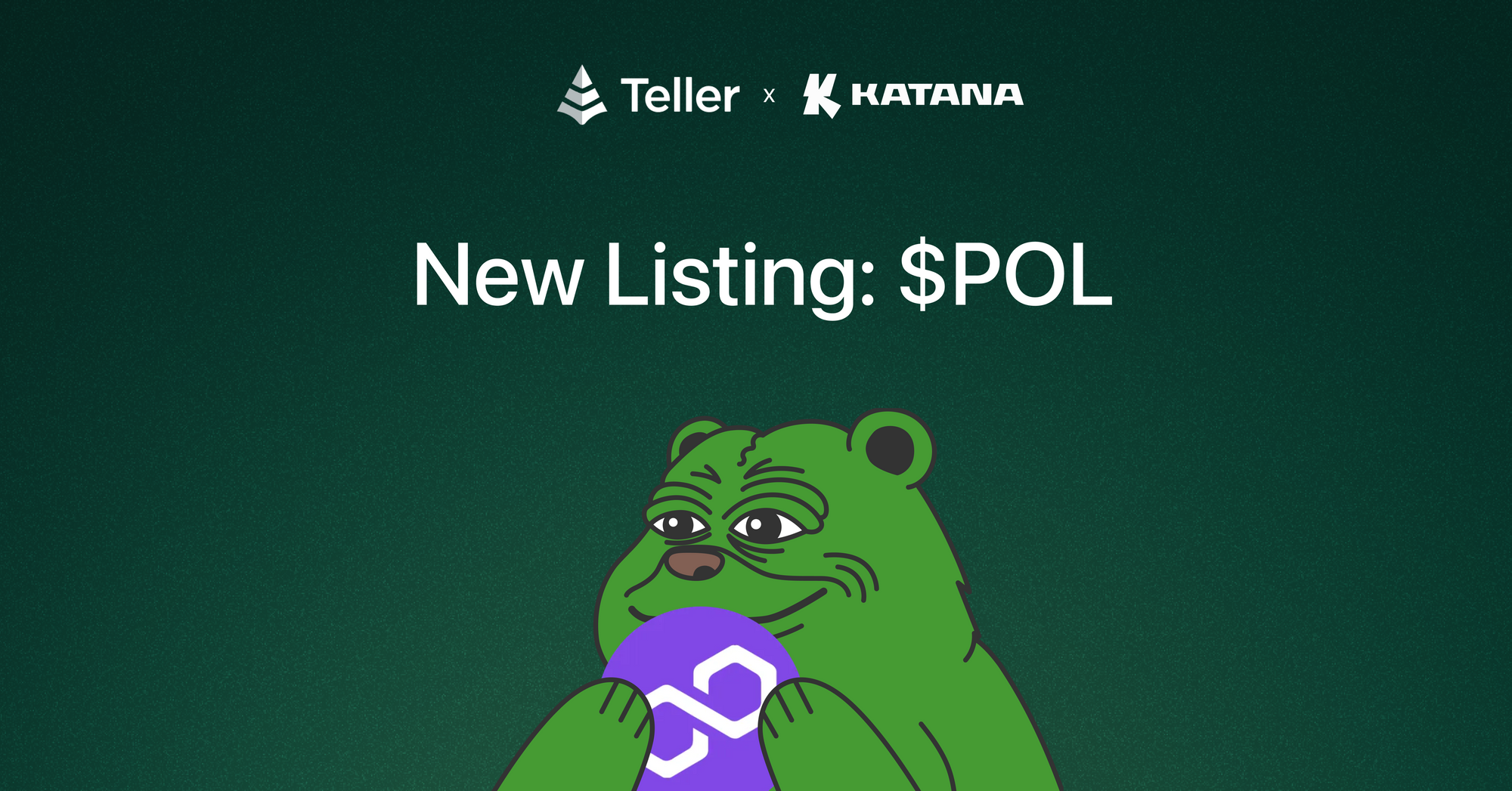 Lend $POL on Teller to Earn 25% Compounding Yield