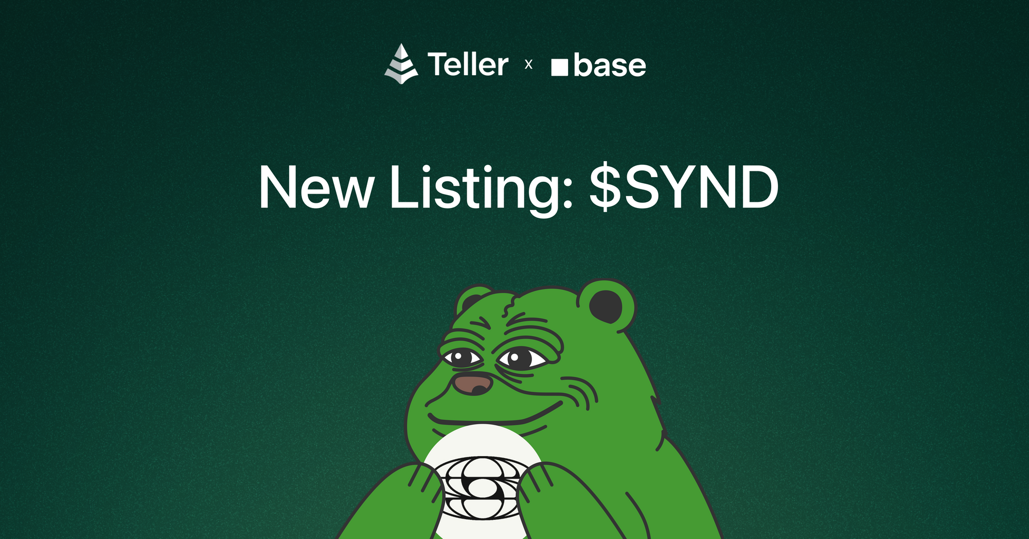 Lend $SYND on Teller to Earn 22% Compounding Yield