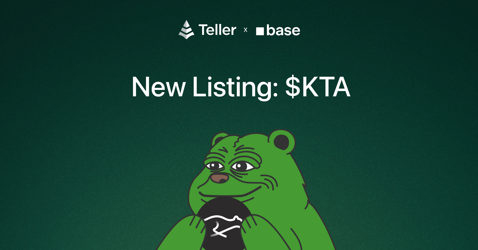 Lend KTA to Earn Yield on Teller