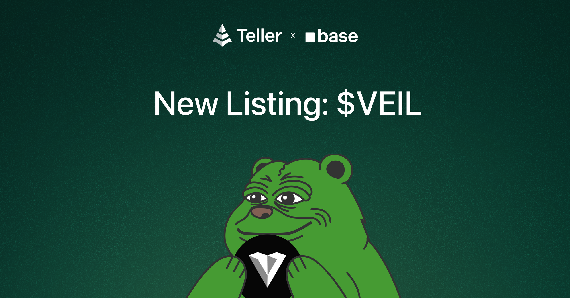 Lend $VEIL on Teller to Earn 22% Compounding Yield