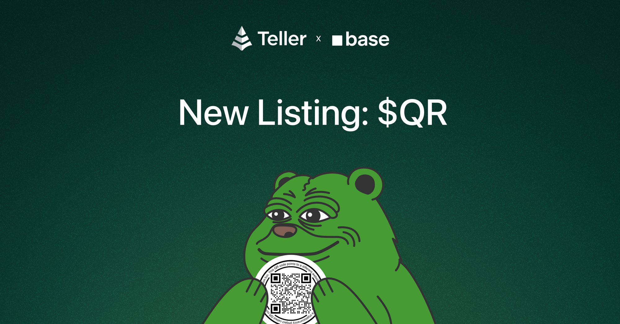 Lend QR to Earn Yield on Teller