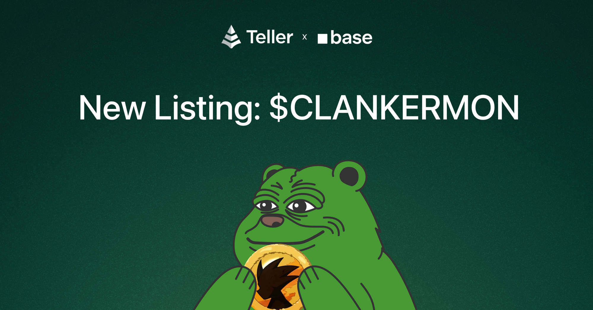 Lend CLANKERMON to Earn Yield on Teller