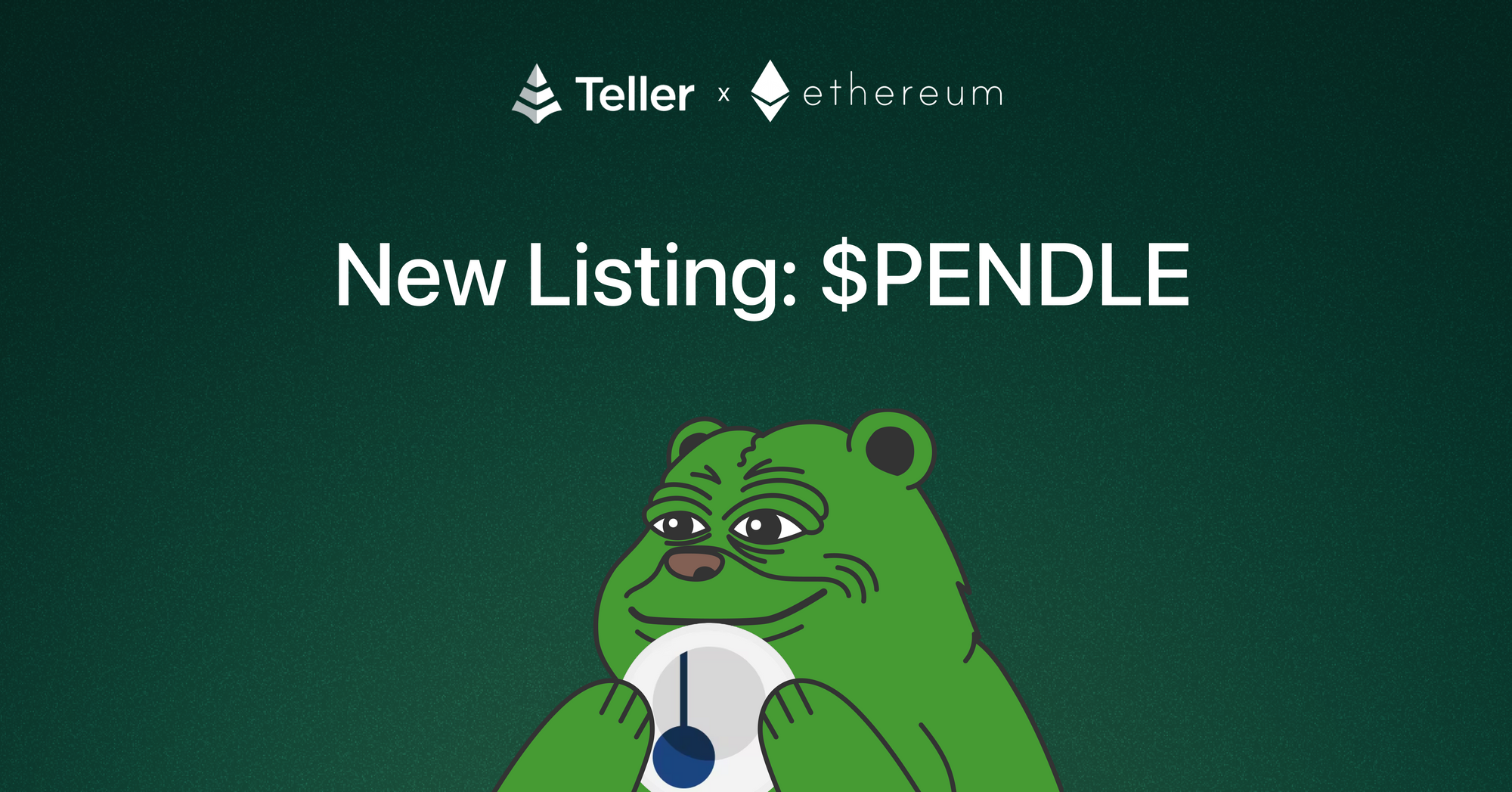 Lend PENDLE to Earn Yield on Teller