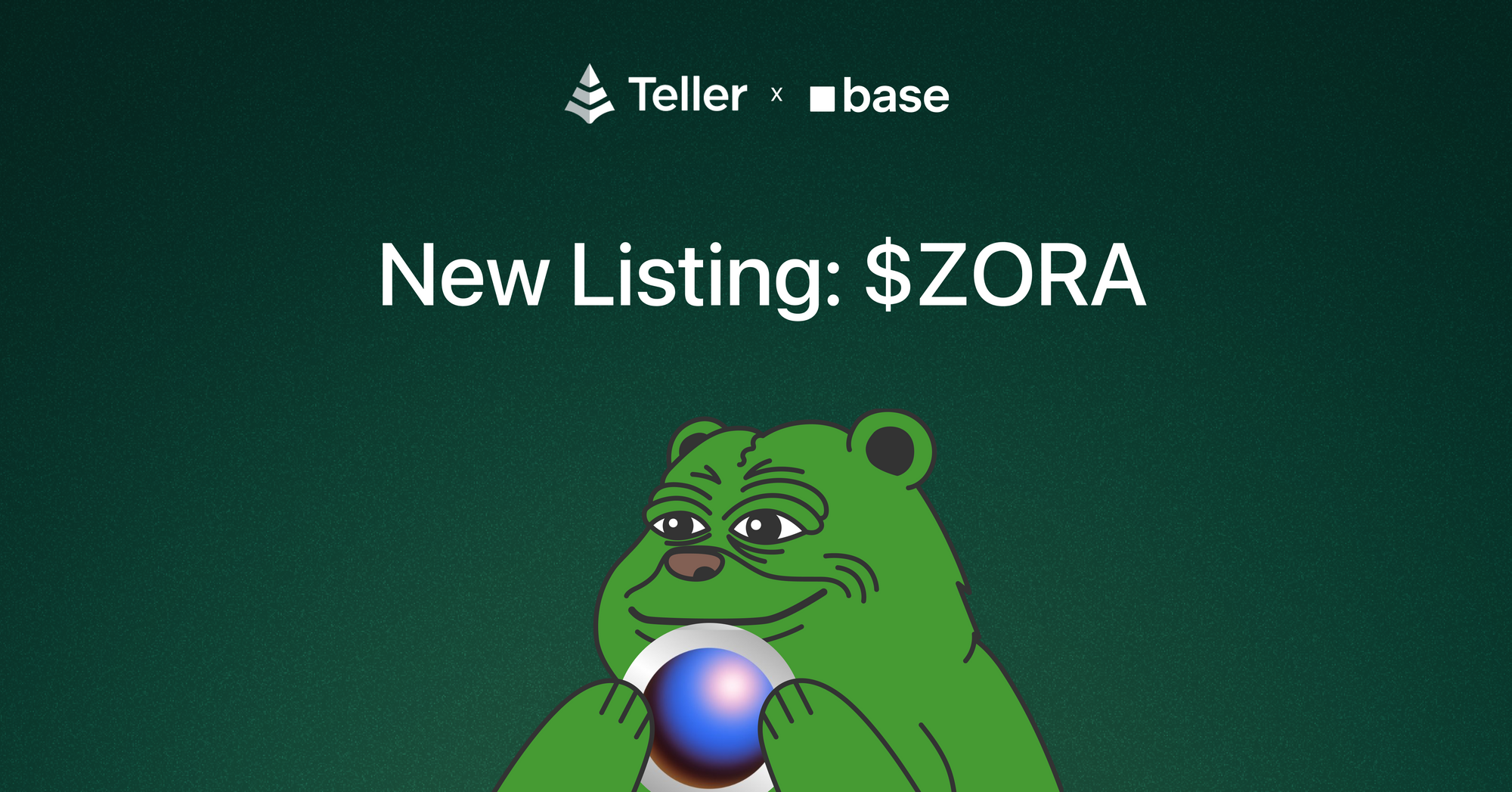 Lend ZORA to Earn Yield on Teller