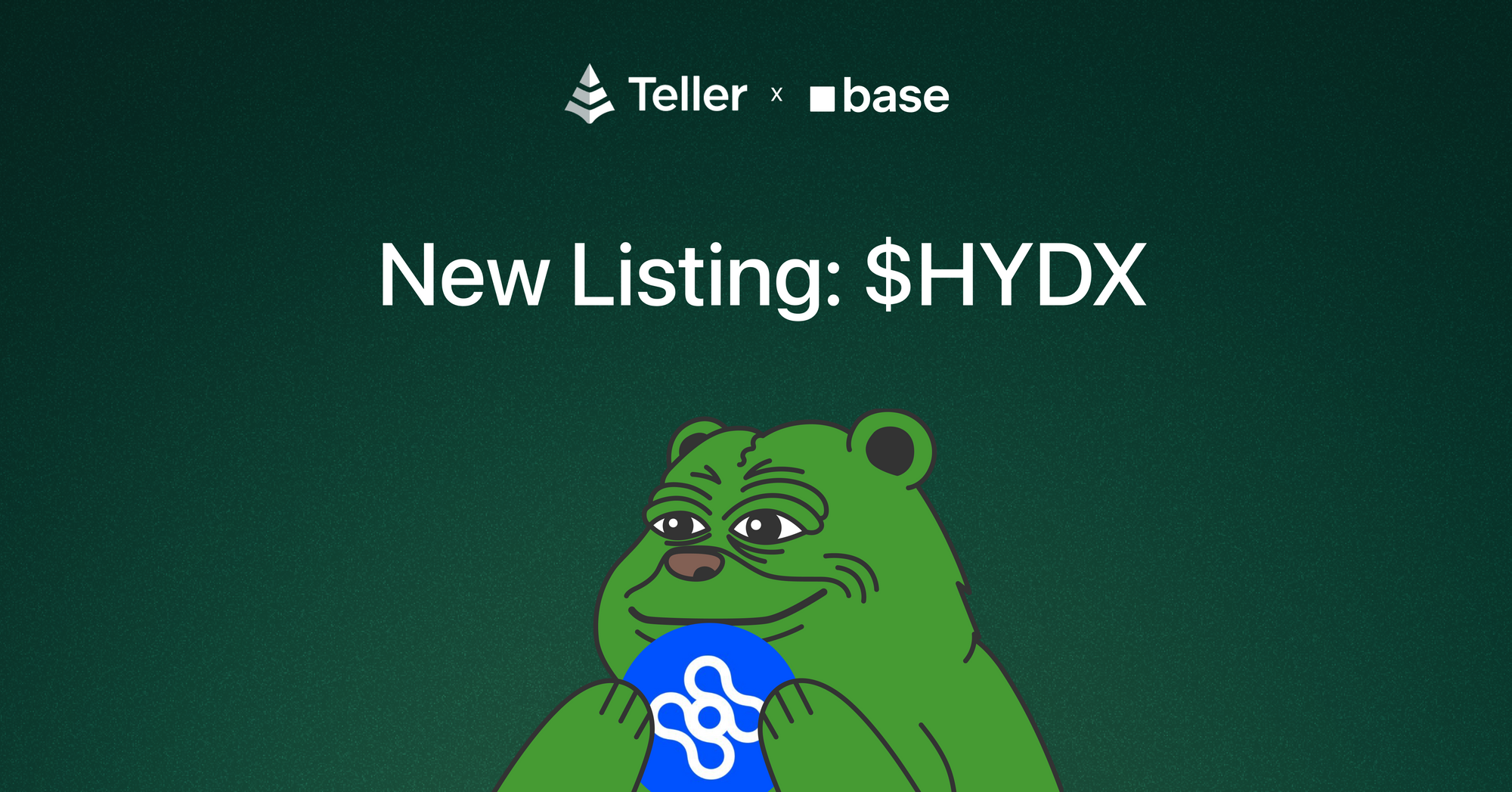 Lend HYDX to Earn Yield on Teller