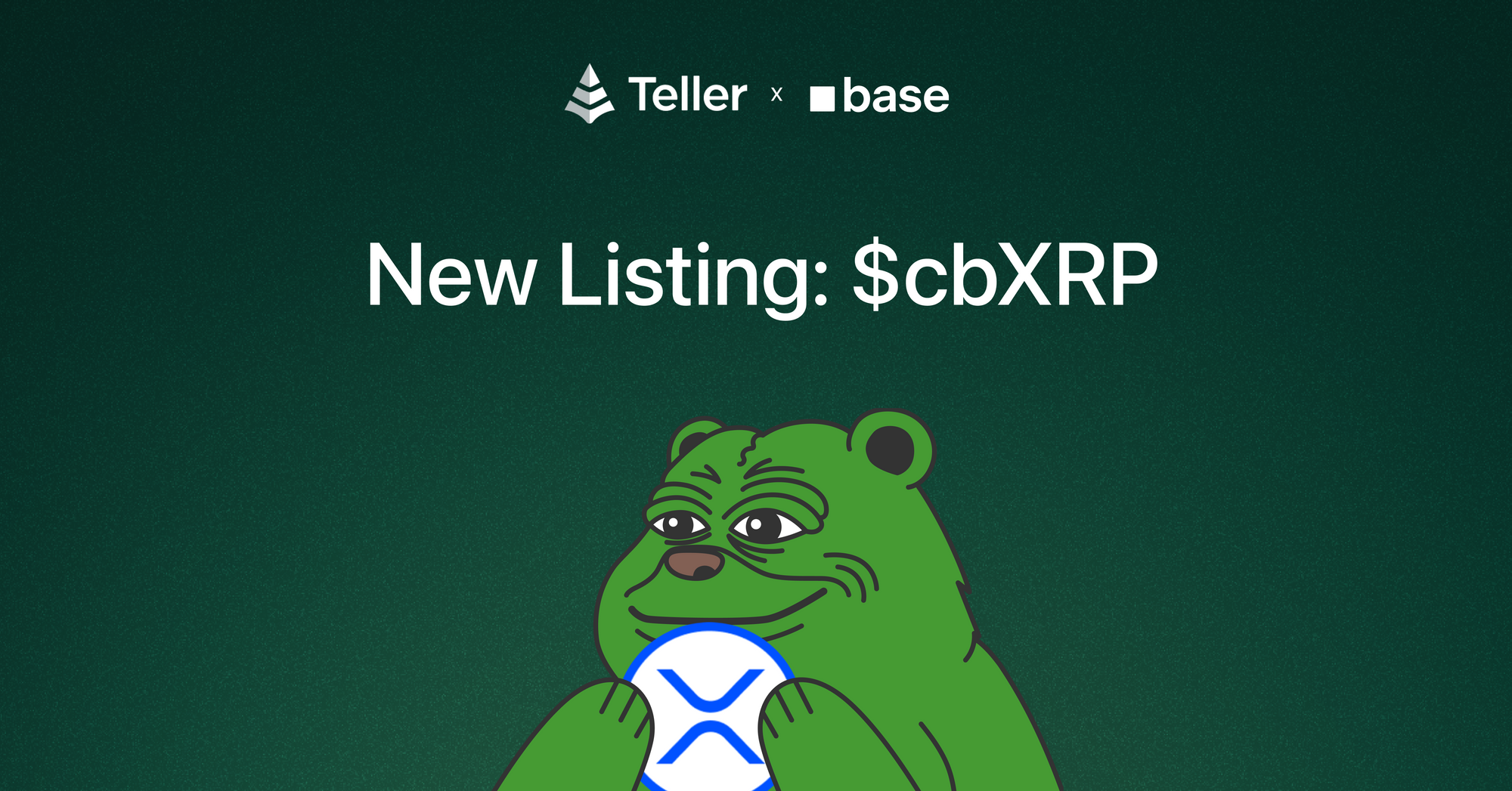 Lend cbXRP to Earn Yield on Teller