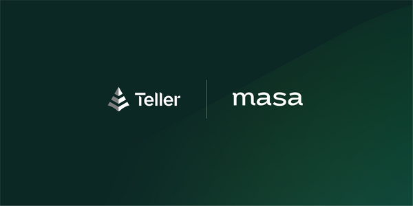 Teller Partners with Masa Finance to Introduce Web3’s First Soulbound Lending Pool