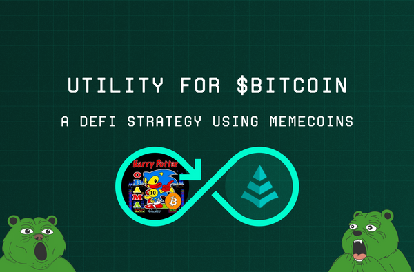 Utility for $BITCOIN: Transforming Memecoins into a DeFi Strategy