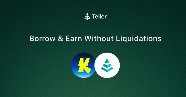 Teller is Live on Katana: Borrow and Earn Without Liquidations