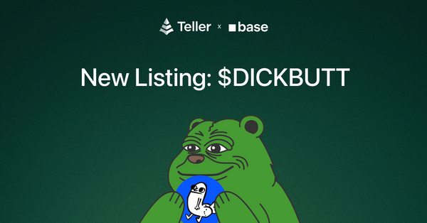 Lend DICKBUTT to Earn Yield on Teller
