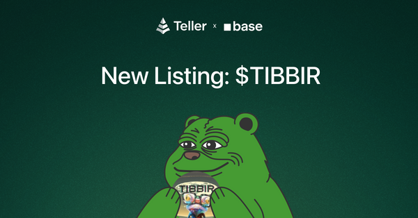 Lend TIBBIR to Earn Yield on Teller